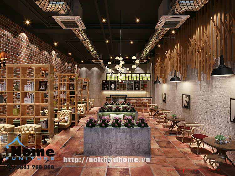 thiết kế quán cafe đẹp tại Hải Phòng